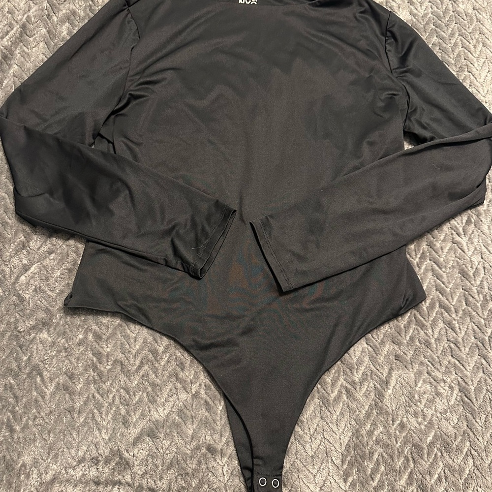 Chic Black Bodysuit XXL by Madden NYC